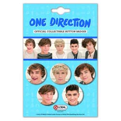 One Direction Button Badge Pack: Phase 4