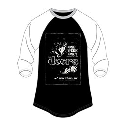 The Doors Ladies Raglan T-Shirt: New York (Ladies Size 20)