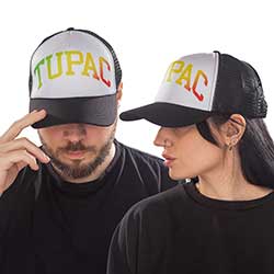 Tupac Unisex Mesh Back Cap: Gradient Logo