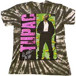Tupac Unisex T-Shirt: All Eyez On Me (Dye-Wash)