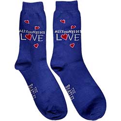 The Beatles Unisex Ankle Socks: All you need is love (UK Size 7 - 11)