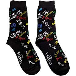 The Beatles Unisex Ankle Socks: Love (UK Size 7 - 11)