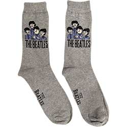 The Beatles Unisex Ankle Socks: Cartoon Group (UK Size 7 - 11)