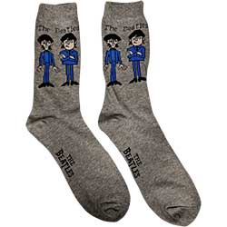 The Beatles Unisex Ankle Socks: Cartoon Standing (UK Size 7 - 11)