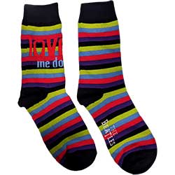 The Beatles Ladies Ankle Socks: Love me do (UK Size 4 - 7)