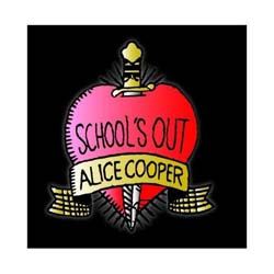Alice Cooper Greetings Card: School's Out