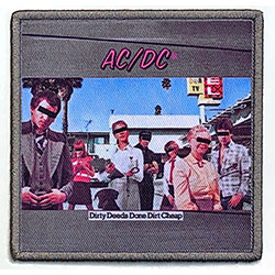 AC/DC Standard Patch: Dirty Deeds Done Dirt Cheap (Album Cover)