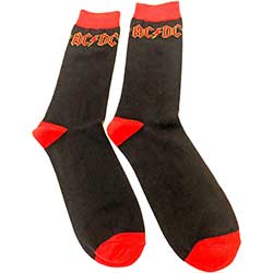 AC/DC Unisex Ankle Socks: Classic Logo (UK Size 7 - 11)