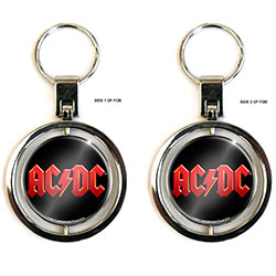 AC/DC Keychain: Logo (Spinner)