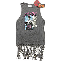 AC/DC Ladies Tassel Dress: Dirty Deeds Done Dirt Cheap