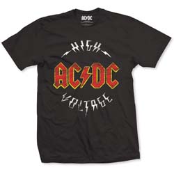 AC/DC Unisex T-Shirt: High Voltage