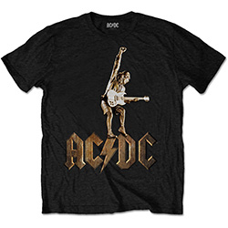 AC/DC Unisex T-Shirt: Angus Statue