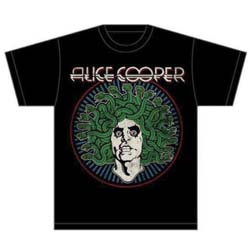 Alice Cooper Unisex T-Shirt: Medusa Vintage