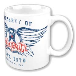 Aerosmith Boxed Standard Mug: Property of Logo