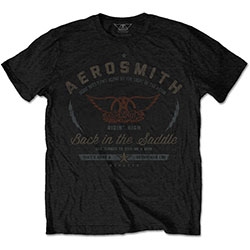 Aerosmith Unisex T-Shirt: Back in the Saddle