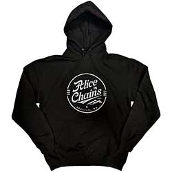 Alice In Chains Unisex Pullover Hoodie: Circle Emblem