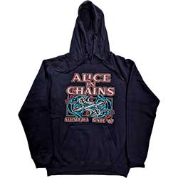 Alice In Chains Unisex Pullover Hoodie: Totem Fish