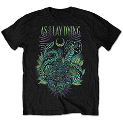 As I Lay Dying Unisex T-Shirt: Cobra (Retail Pack)