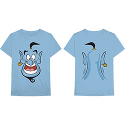 Disney Unisex T-Shirt: Aladdin Genie (Back Print) 