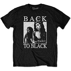 Amy Winehouse Unisex T-Shirt: Back to Black