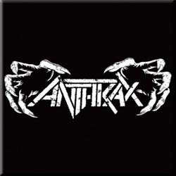 Anthrax Fridge Magnet: Death Hands