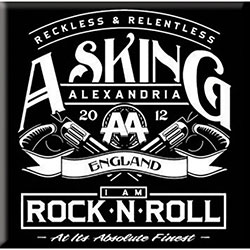 Asking Alexandria Fridge Magnet: Rock n' Roll