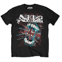 Asking Alexandria Unisex T-Shirt: Flag Eater (Retail Pack)