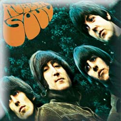 The Beatles Pin Badge: Rubber Soul Album