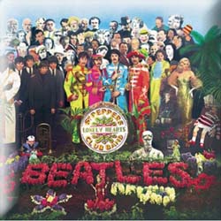 The Beatles Pin Badge: Sgt Pepper