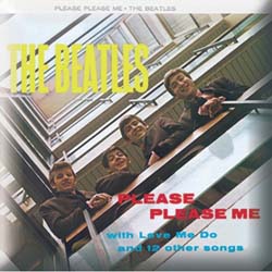 The Beatles Pin Badge: Please Please Me Album