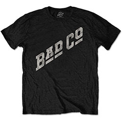 Bad Company Unisex T-Shirt: Slant Logo