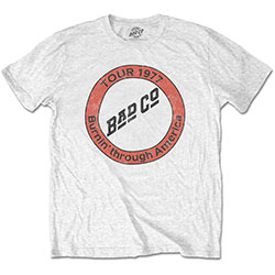 Bad Company Unisex T-Shirt: Burnin' Through America