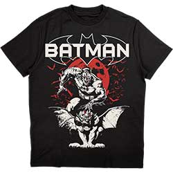 DC Comics Unisex T-Shirt: Batman Gargoyle (Large)