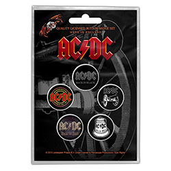 AC/DC Button Badge Pack: For Those About To Rock (Retail Pack)