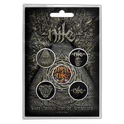 Nile Button Badge Pack: What Should Not Be Unearthed (Retail Pack)