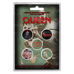 Queen Button Badge Pack: News of the World (Retail Pack)