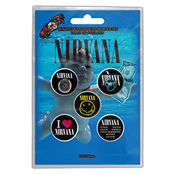 Nirvana Button Badge Pack: Nevermind (Retail Pack)