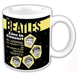 The Beatles Boxed Standard Mug: Live in Concert 1962