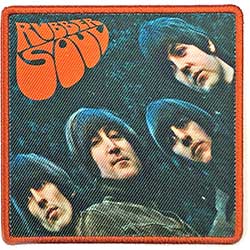 The Beatles Standard Printed Patch: Rubber Soul Album Cover