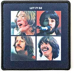 The Beatles Standard Printed Patch: Let It Be Album Cover