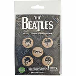 The Beatles Button Badge Pack: She Loves You Vintage
