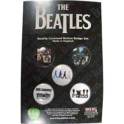 The Beatles Button Badge Pack: 1969-1970