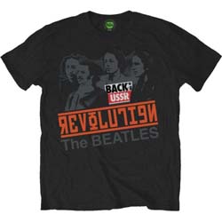 The Beatles Unisex T-Shirt: Revolution - Back in the USSR