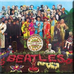 The Beatles Fridge Magnet: Sgt Pepper