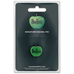 The Beatles Mini Pin Badge: Apple Mini