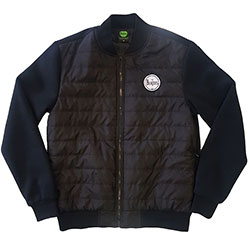 The Beatles Unisex Quilted Jacket: Drum Logo
