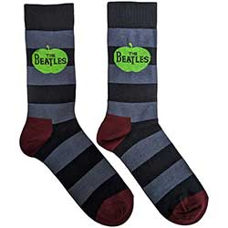 The Beatles Unisex Ankle Socks: Apple & Stripes (UK Size 6 - 11)