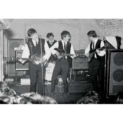 The Beatles Postcard: On Stage in the Cavern (Standard)