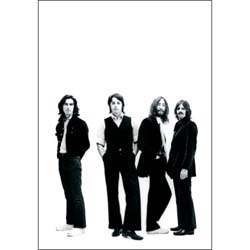 The Beatles Postcard: White Background Group Portrait (Standard)