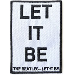 The Beatles Standard Patch: Let It Be (Song Title/Loose)